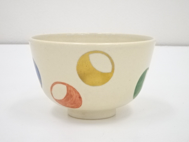 JAPANESE TEA CEREMONY / CHAWAN(TEA BOWL) / KYO WARE